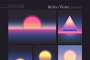 Bundle: Retrowave & Nostalgia Pack, an Object Graphic by Oksana Trygub (Thumbnail 10 of 27)