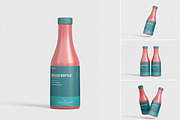Sauce Bottle Mockup, a Packaging Mockup by tiyasprabawa (Thumbnail 1 of 5)
