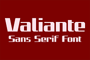Valiante - Sans Serif Font, a Font by GG Design (Thumbnail 1 of 10)