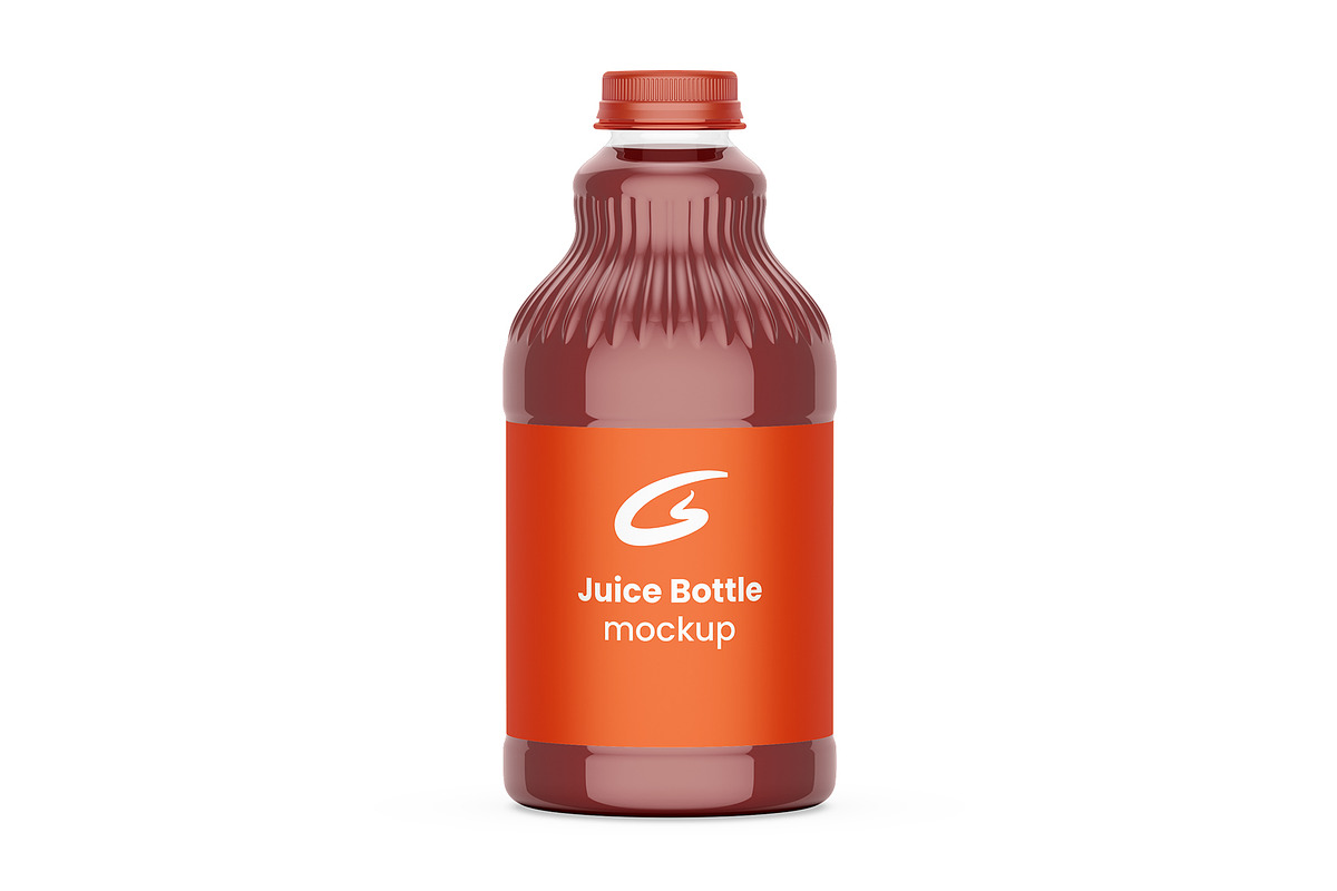 Juice Bottle Mockup, a Packaging Mockup by GraphicsPixel (Photo 3 of 3)