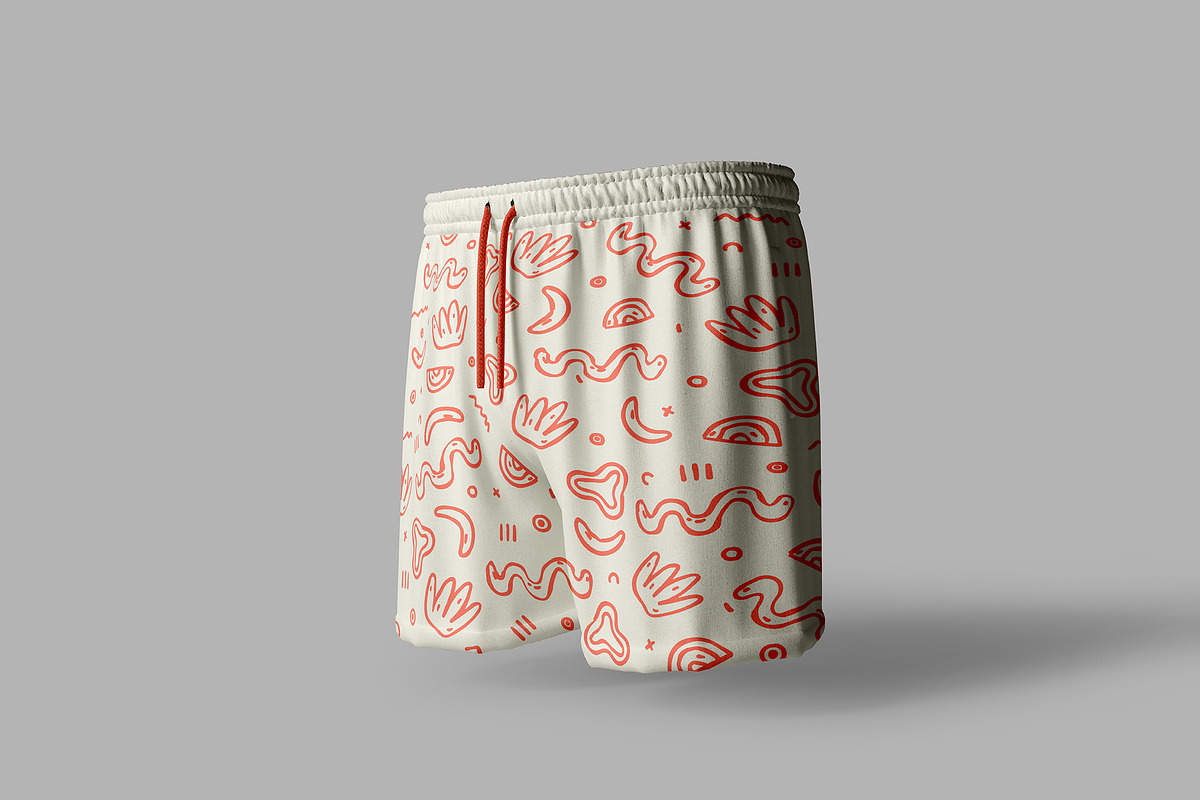 Short Pants Mockup, a Bottom Mockup by VanillineGraph (Photo 7 of 7)