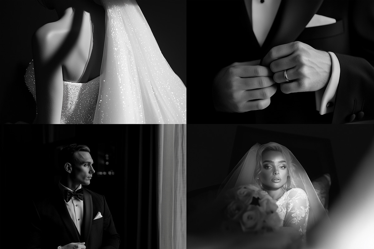 Noir Et Noir 200 Wedding Photos, a Beauty & Fashion Photo by Muse Mockups (Photo 6 of 30)