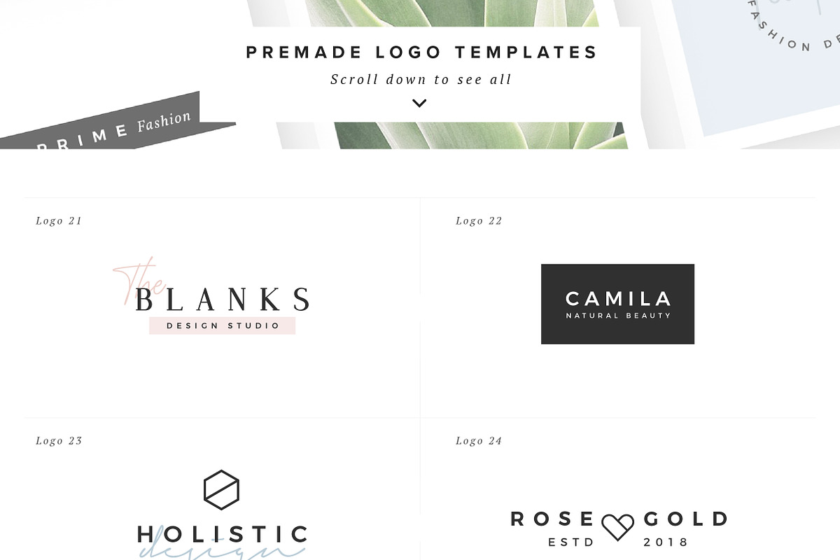 Boutique - Logos collection 01, a Branding & Logo Template by Davide Bassu