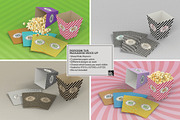 Popcorn Tub Packaging MockUp, a Packaging Mockup by INCDesign (Thumbnail 2 of 7)