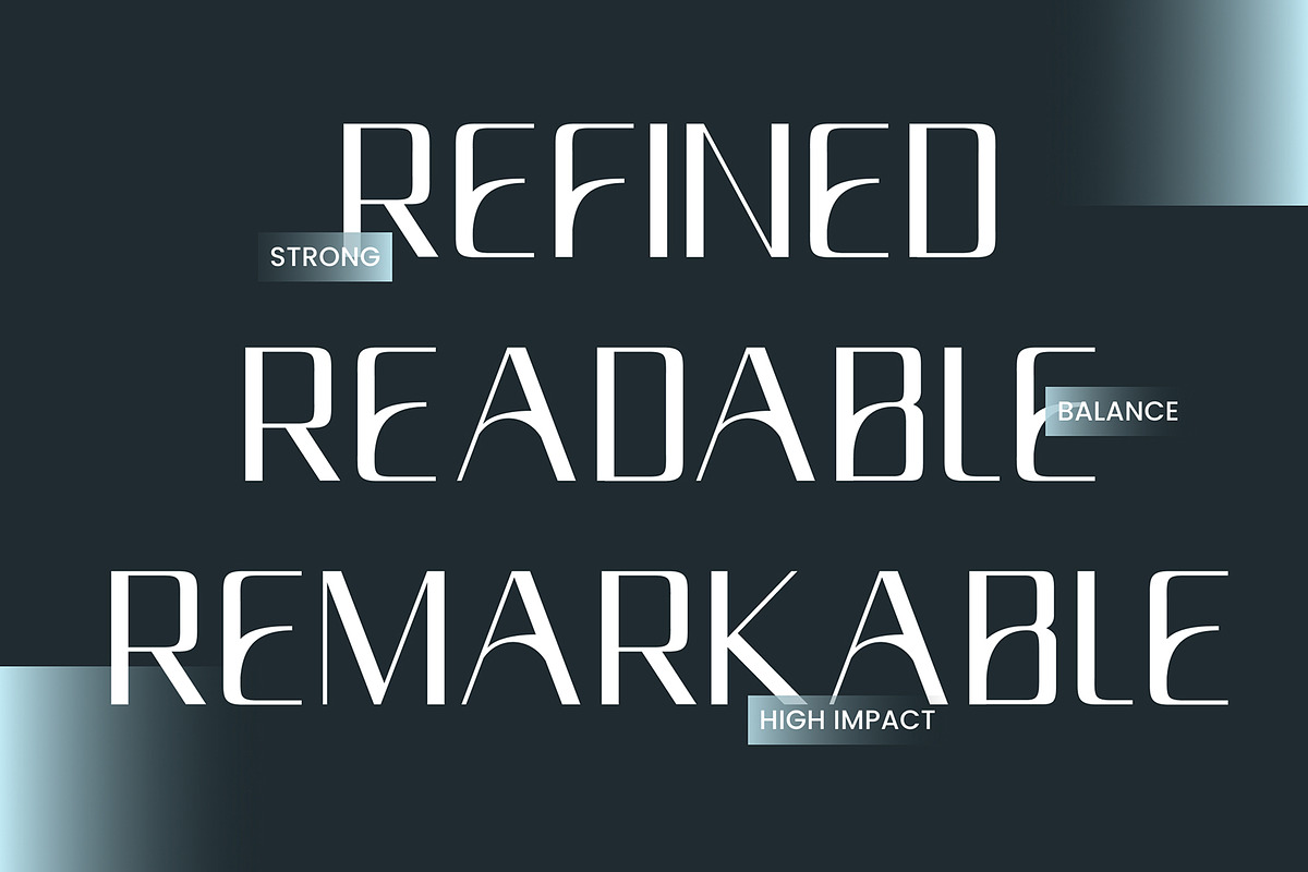 Modern Architecture - Archelo Font, a Sans Serif Font by Stylin Studio (Photo 6 of 12)