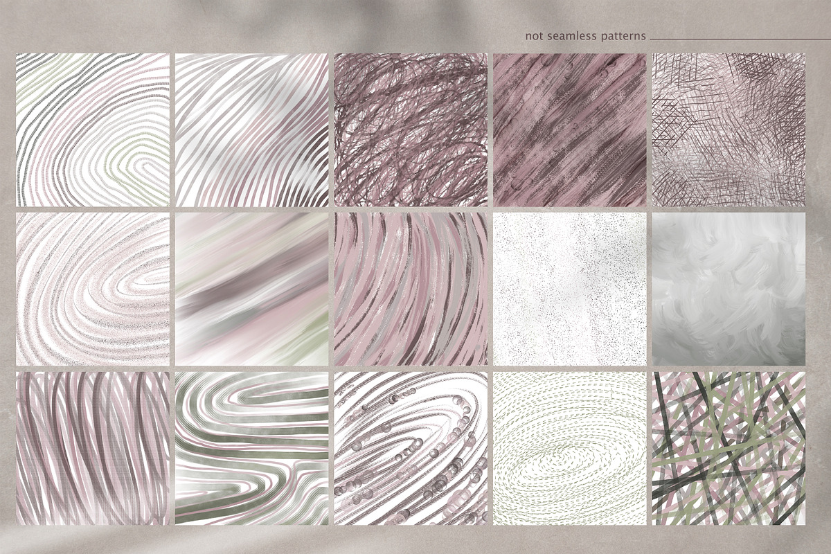 Abstract digital paper pack, a Texture Graphic by Tiana Geo (Photo 6 of 16)