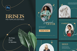 BRISEIS - Social Media Brand Pack