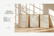 Gallery Wall Frame Mockup x3 - PSD, a Household Mockup by momomockps (Thumbnail 4 of 7)