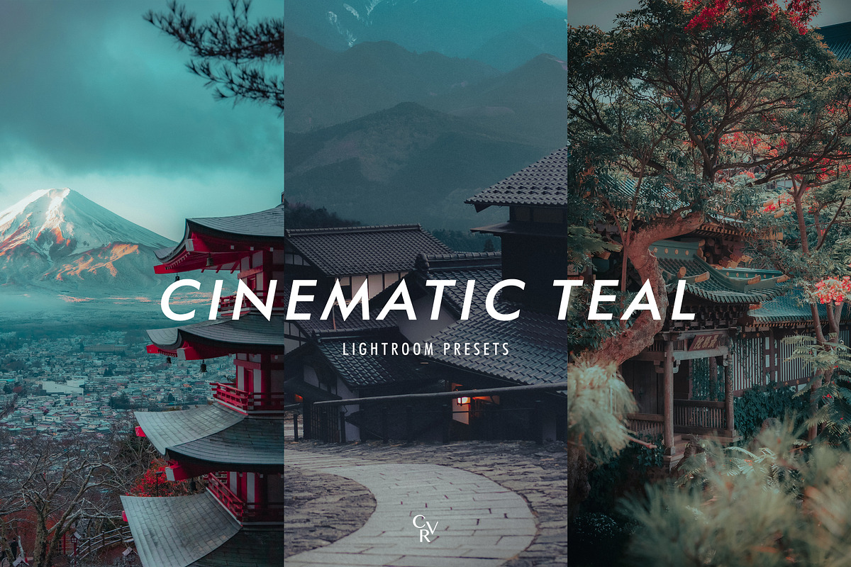 15 Cinematic Teal Lightroom Presets, a Preset Add-On by CVR Presets (Photo 1 of 7)