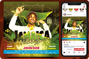 Reggae Music Flyer, a Flyer Template by regalDRAW (Thumbnail 1 of 3)