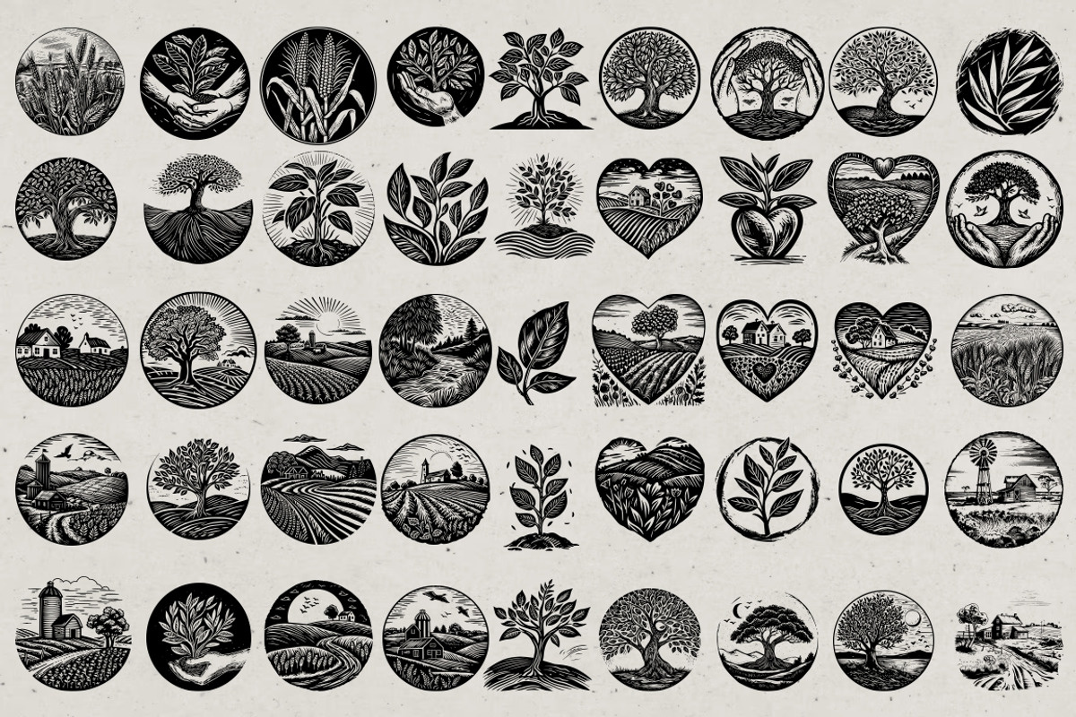 600 Farming illustrations, an Illustration by Nocturnal Wolf (Photo 21 of 23)