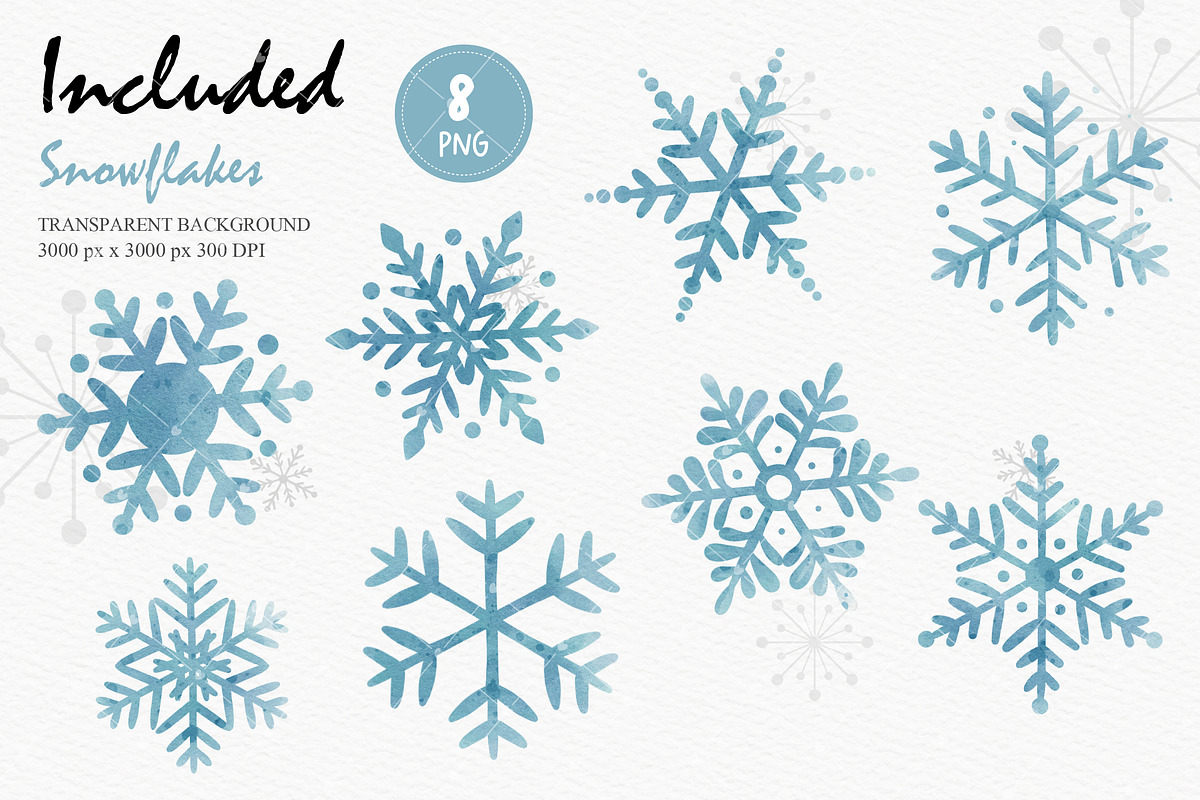 Christmas snowman clipart, an Animal Illustration by Chonnieartwork (Photo 4 of 7)