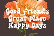 Matuwa - Display font, a Handwritten Font by Majelis Art (Thumbnail 3 of 10)