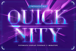 Quicknity - Futuristic Display