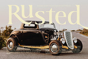 Twilight Vintage Modern Serif, a Serif Font by timelesstype.co (Thumbnail 9 of 20)
