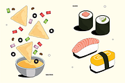 Fast Food Vector Illustration, a Food Illustration by TheFoodAtlas (Thumbnail 10 of 16)