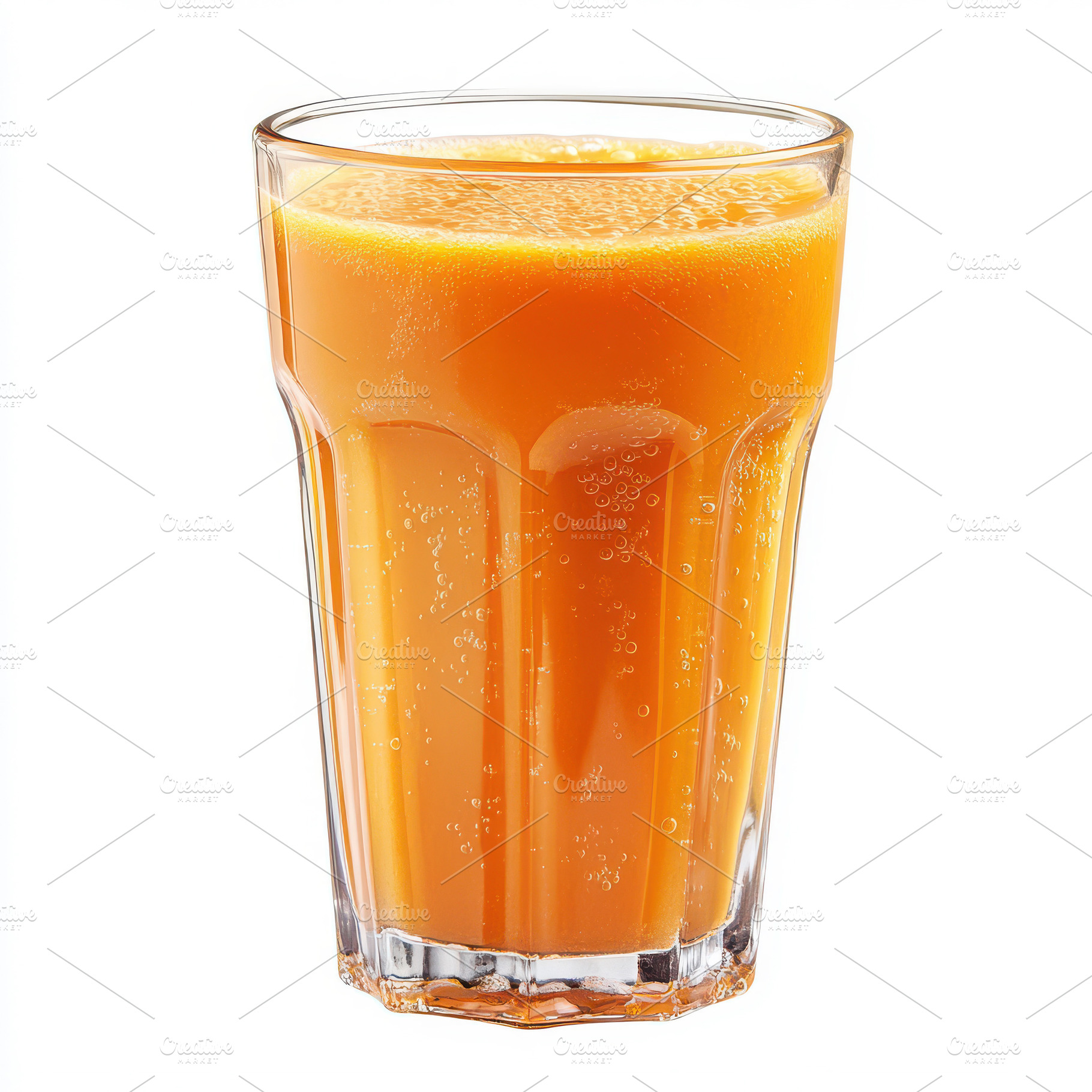Refreshing Orange Juice in Glass Bub, a Food & Drink Photo by Pixeness Studio