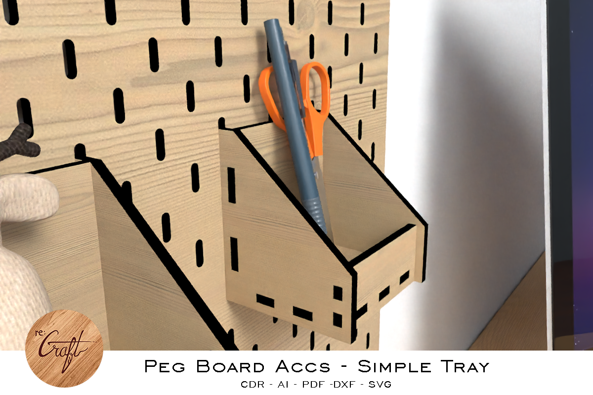Pegboard Accessories Set Bundle 01 preview 5