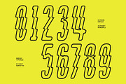 Blonden Rippled, a Sans Serif Font by Craft Supply Co. (Thumbnail 6 of 8)