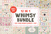 12 in 1 Ultimate Whimsical Bundle, an Object Graphic by AnnArt (Thumbnail 1 of 10)