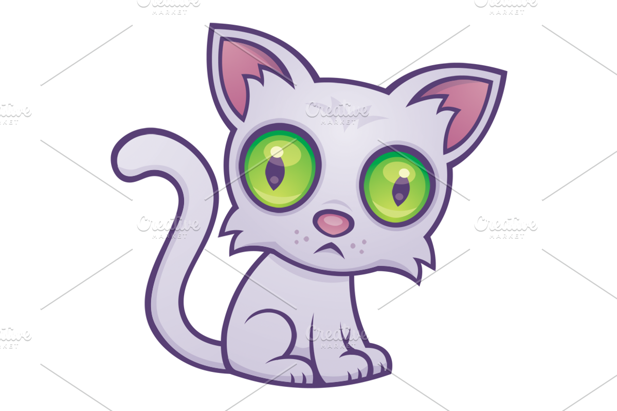 Cute Kitten, an Animal Illustration by Schwegel Illustration