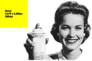 Halftone Retro Ladies, an Object Graphic by Offset (Thumbnail 11 of 13)