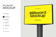 Street Advertising Billboard Mockup, an Advertising Mockup by graphypix (Thumbnail 2 of 4)