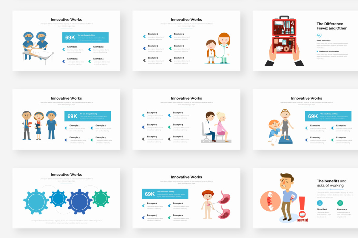 Medical Clinic Doctor Powerpoint, a Presentation Template by One ...