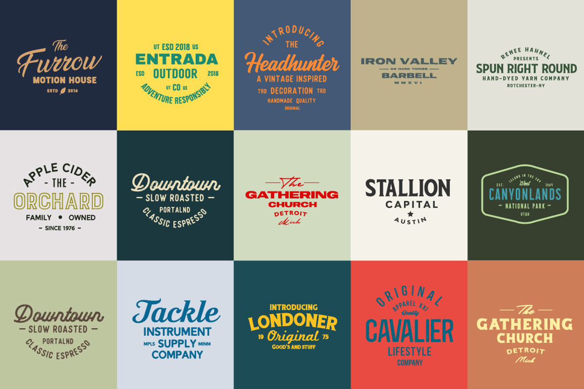 Vintage Badge Logo Collection, a Branding & Logo Template by Template Dealer