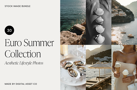 30 Euro Summer Stock Images, a Holiday Photo by Digital Asset Co