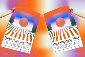 META HORIZONS Vector Elements