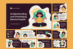 Mental Health Presentation, a Templates & Theme by studiogstock