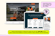 Junk Removal Squarespace Website, a Squarespace Template by Template Twist Shop (Thumbnail 6 of 9)