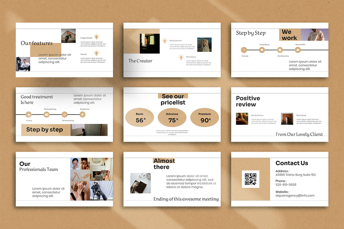 Dejuan Keynote Template, a Presentation Template by GridlineType (Photo 10 of 11)
