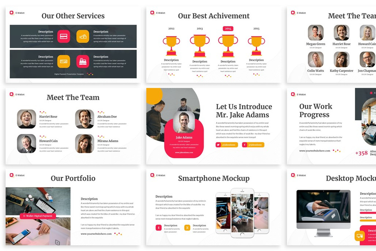Wallet - Payment Powerpoint Template, a Presentation Template by ...