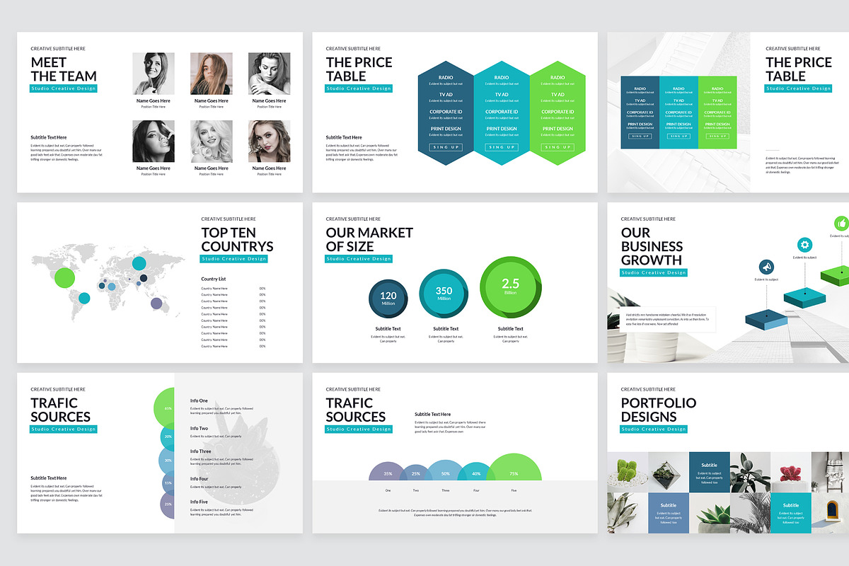 Rox Business PowerPoint Presentation, a Presentation Template by ...
