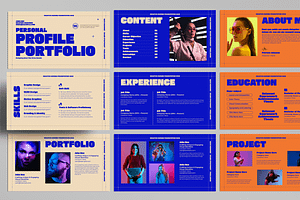 Resume Presentaion Template, a Presentation Template by MightyDesign