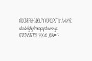 Slope Pen, a Script Font by TKDoodle (Thumbnail 5 of 8)