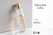 Perfume Bottle Mockup Set 2, a Mockup by YuMyart (Thumbnail 1 of 6)