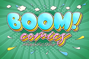 Boom Text Effects