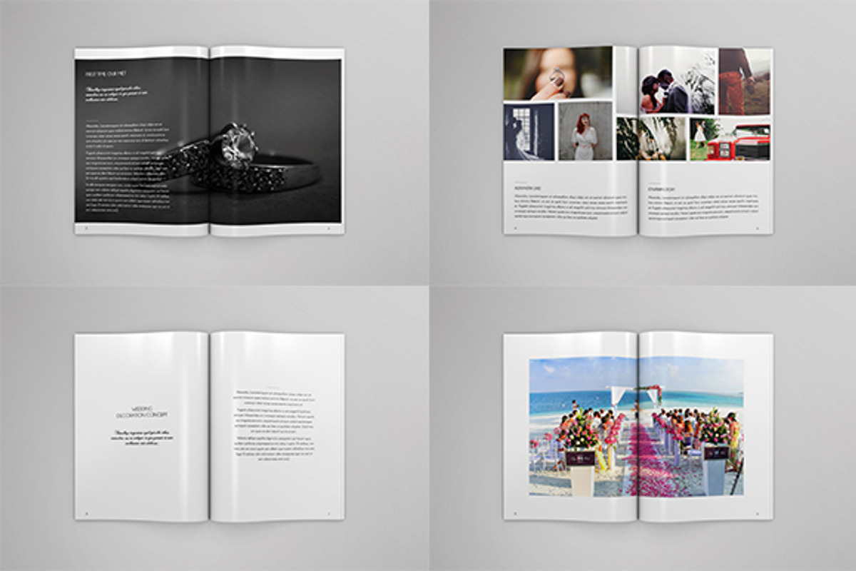 A5 Wedding Album, a Brochure Template by Bookrak Graphic Design (Photo 2 of 8)