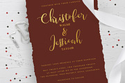 The Knot | A wedding font duo+Bonus, a Script Font by George Bourle (Thumbnail 5 of 13)
