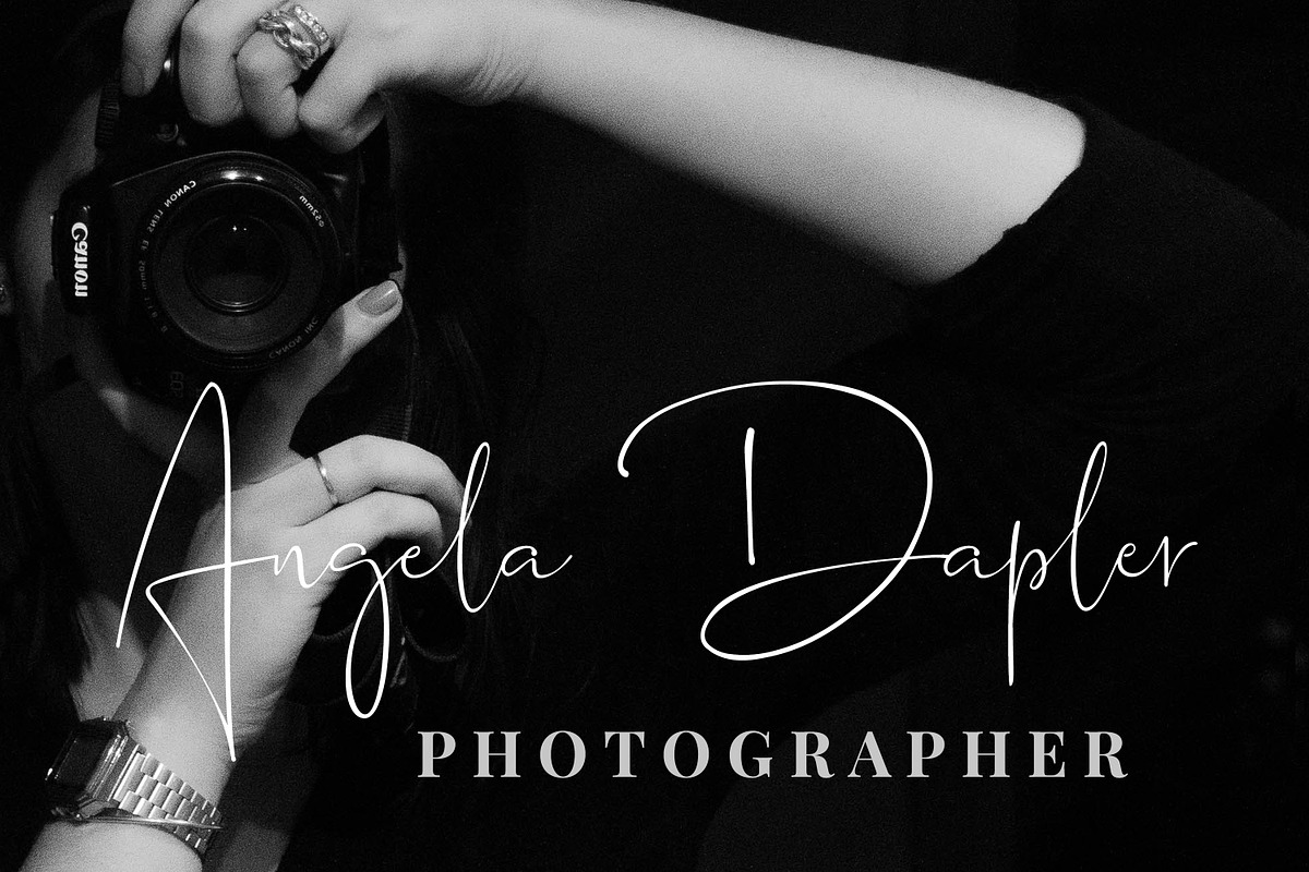 Handwritten Script Font preview 3