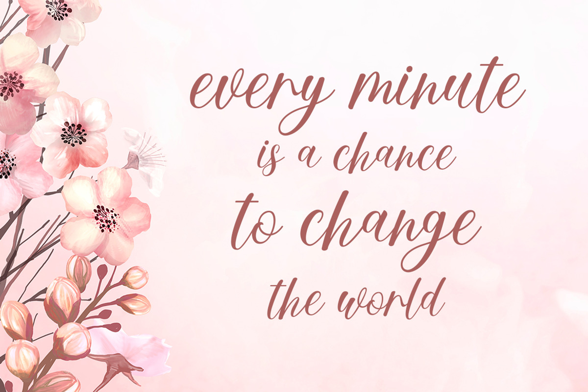 Mandat Script, a Script Font by Amarlettering (Photo 2 of 7)