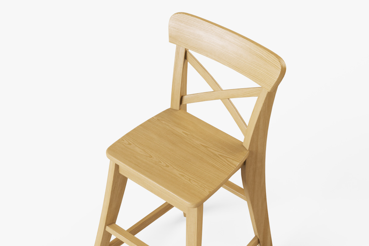 Junior Chair Ingolf, a Furniture 3D Model by Markelos (Photo 6 of 14)