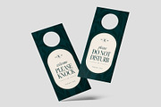Door Hanger Template, a Stationery Template by BrandPacks (Thumbnail 5 of 7)