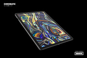 CHROMATIC - Liquid metal backgrounds, a Texture Graphic by RAWSTR (Thumbnail 9 of 9)
