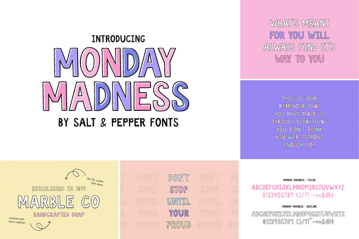 The HUGE Font Bundle (98% OFF) SALE, a Sans Serif Font by Salt & Pepper Designs (Photo 139 of 185)