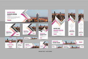 Lawn care, agro farm web banner set, a Presentation Template by Pavel_design