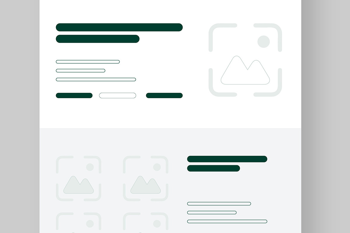 Website Wireframe Layout, a Wireframe Template by CreativeShaper (Photo 5 of 6)